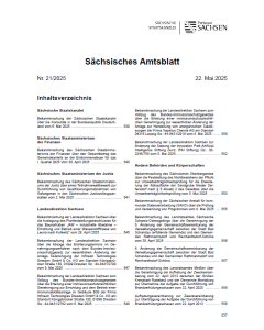 Ansicht Inhaltsverzeichnisseite