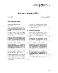 Sächsisches Amtsblatt Heft 04/2025